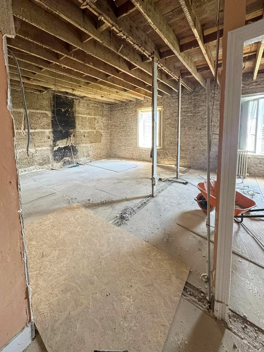 Rénovation d'un grand bâtiment industriel