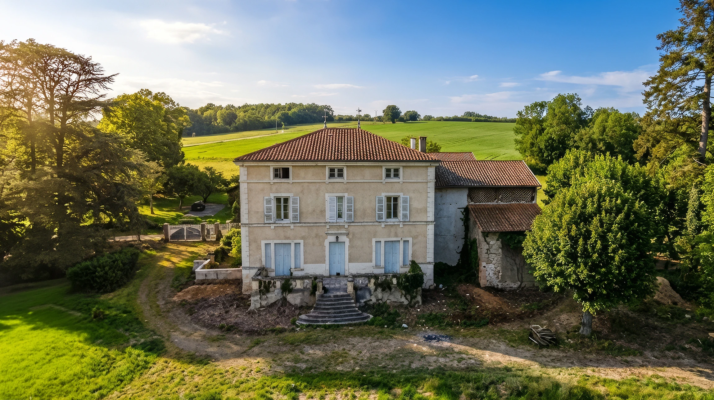 B&acirc;timent de d&eacute;molition